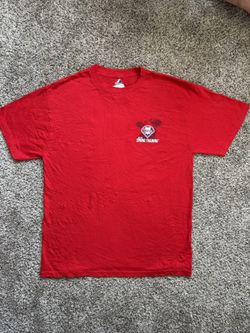 Red and white Phillies Spring Training 2015 baseball VINTAGE tee (Size Large)
