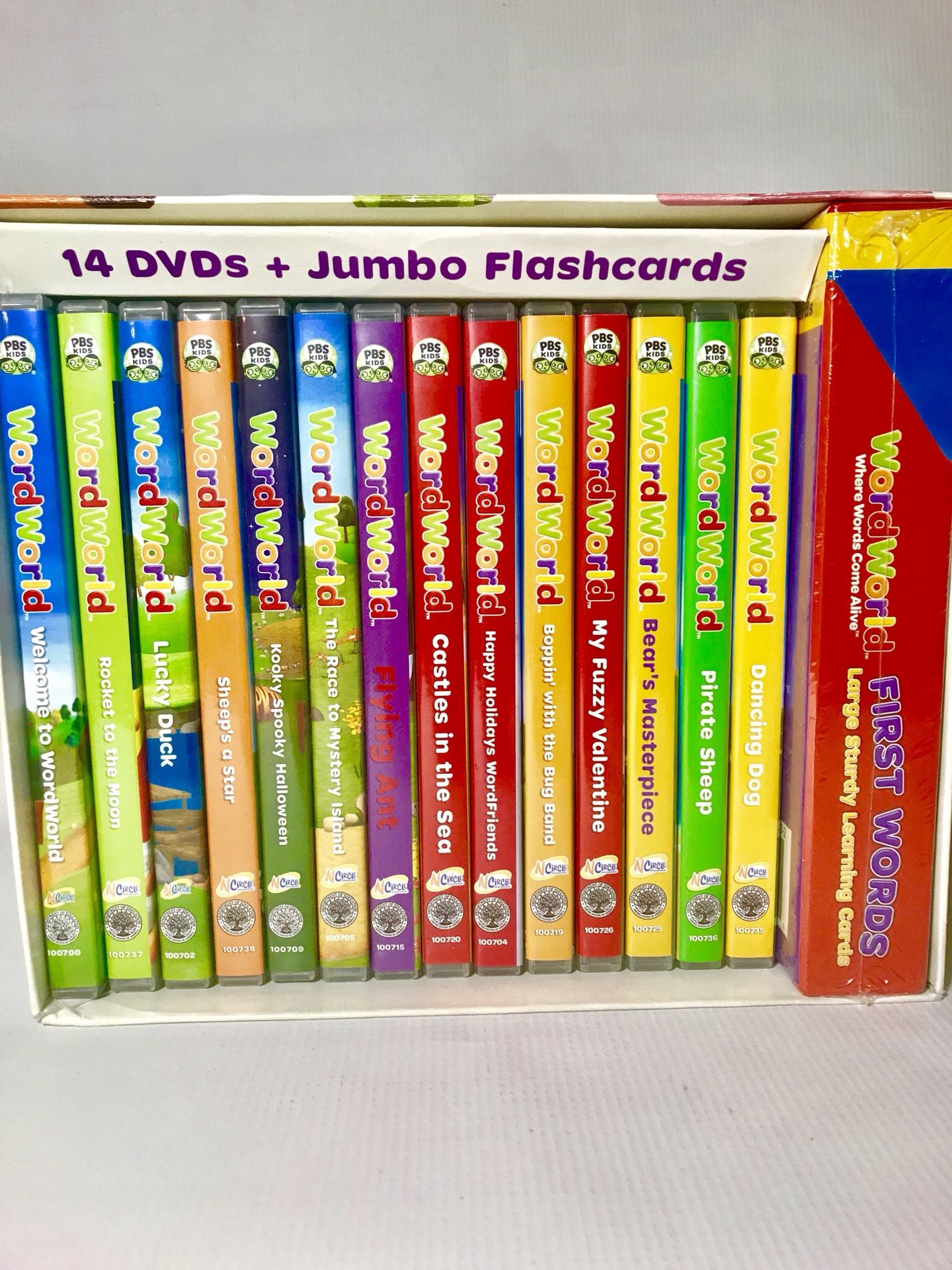 $ $30 Word World Complete DVD Set with Flashcards