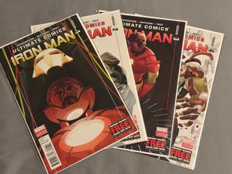 Ultimate Comics Iron Man Limited Series #1-4 by Edmondson and Buffagni 2012