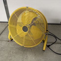 High Velocity 18” Drum Fan Shop Garage Work 