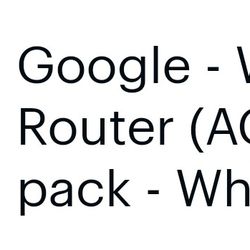 Google Wifi Extender