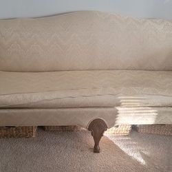 Queen Anne Style Sofa 
