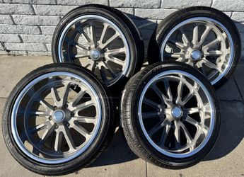 Us Mags Rambler 6 Staggered 20x8 - 20x9.5 With 245/40/20 - 285/35/20 Tires🔥🔥🔥