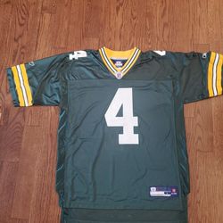 Brett Favre Green Bay Packers VINTAGE Reebok NFL football Equipment Jersey STITCHED sports collectible