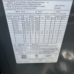 Goodman 2 1/2 Ton Air Handler Multi Position 