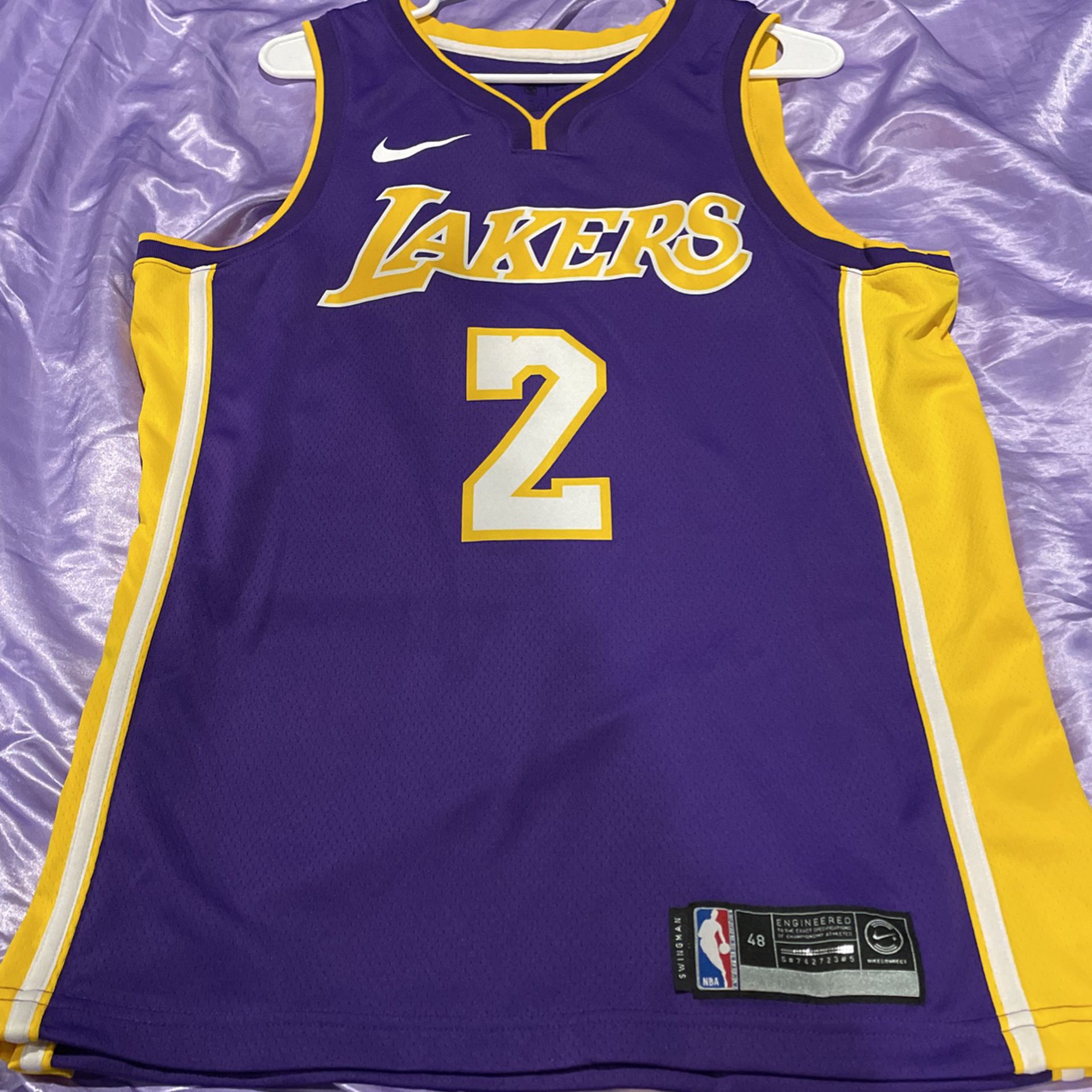 purple lonzo ball jersey