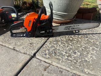 16 in. 34.4 cc Gas 2-Stroke Engine Rear Handle Chainsaw