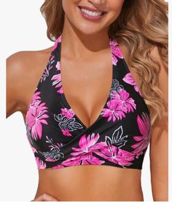 Women’s Halter Bikini Top -Large