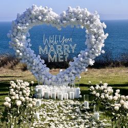 Marry me proposal setup