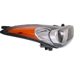 Headlight Compatible with 2011-2013 Hyundai Elantra and 2013-2014 Hyundai Elantra Coupe Passenger Side Halogen Korea Built Models
