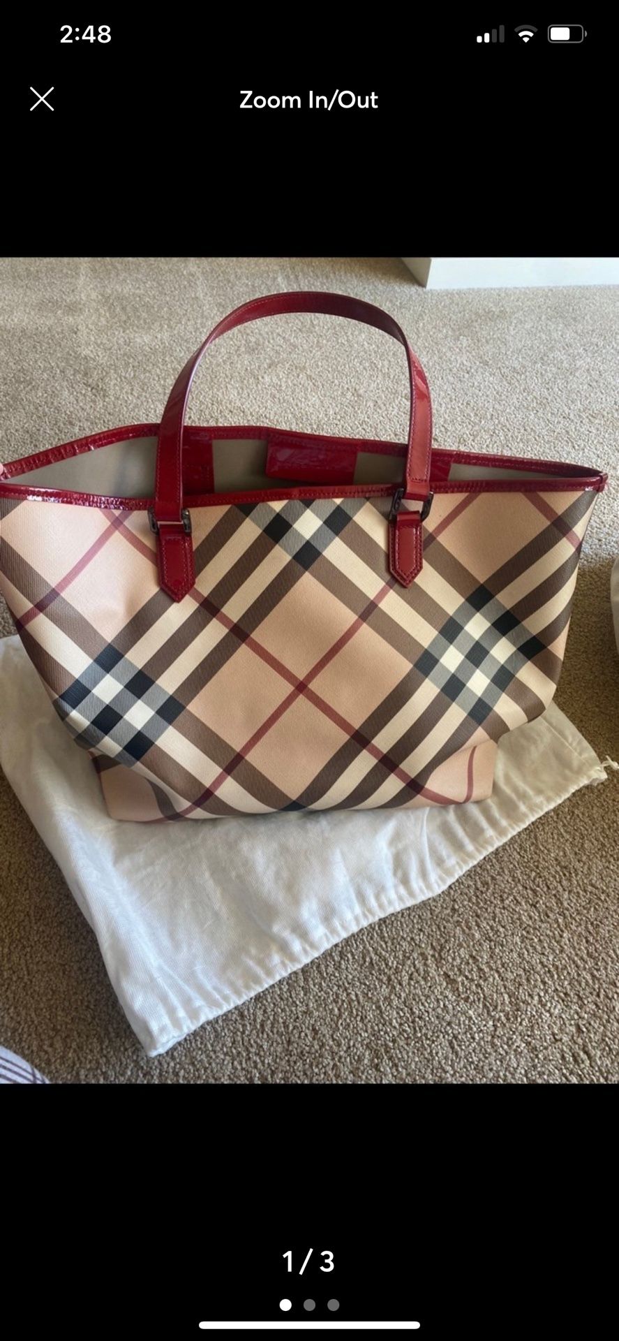 Burberry Tote Bag