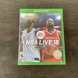NBA Live 18 Xbox One Ser X BACKWARD COMPATIBLE Video game