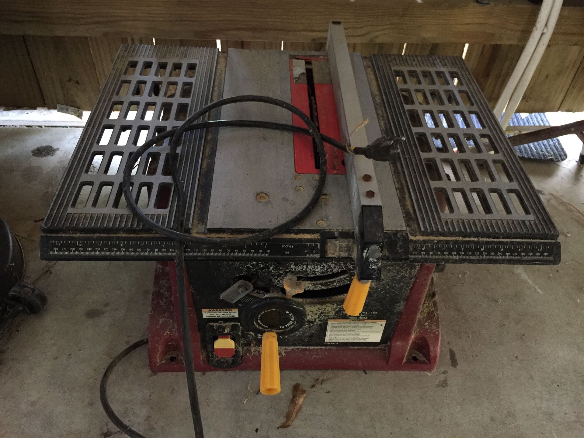 10 inch industrial table-saw