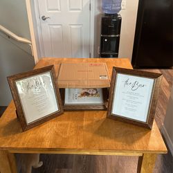 Bronze Picture Frames (x6)
