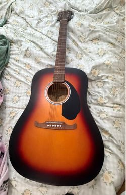 Fender acoustic guitar