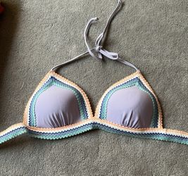 Lavender Bikini Top Size L