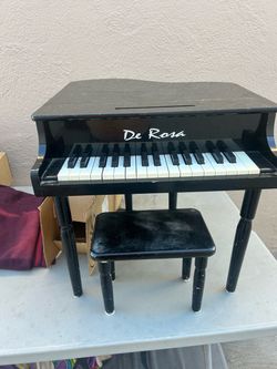 De Rosa Mini Grand Piano with Bench