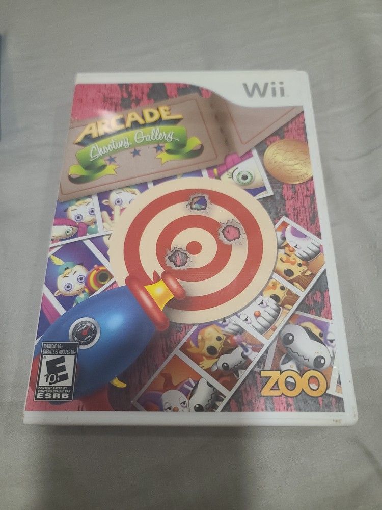 Nintendo Wii Game Arcade Shooting Gallery 
