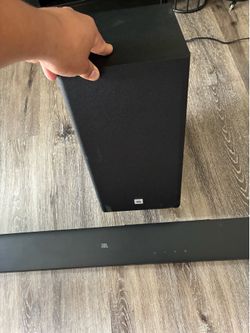 Jbl sound bar and subwoofer for TV