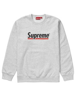 Supreme Underline Crewneck Size XL