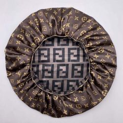 Adult Reversible LV FF Hair Bonnet