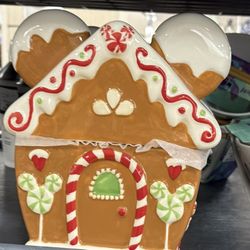 Mickey Mouse Gingerbread House 