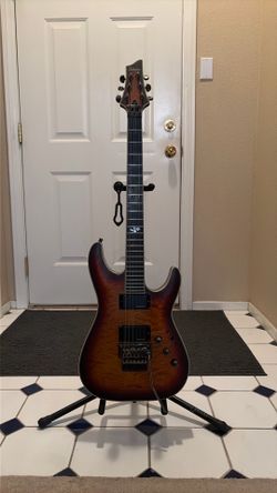 Schecter Blackjack ATX C-1 FR Sunburst Orange Diamond Series 6 String Electric Guitar