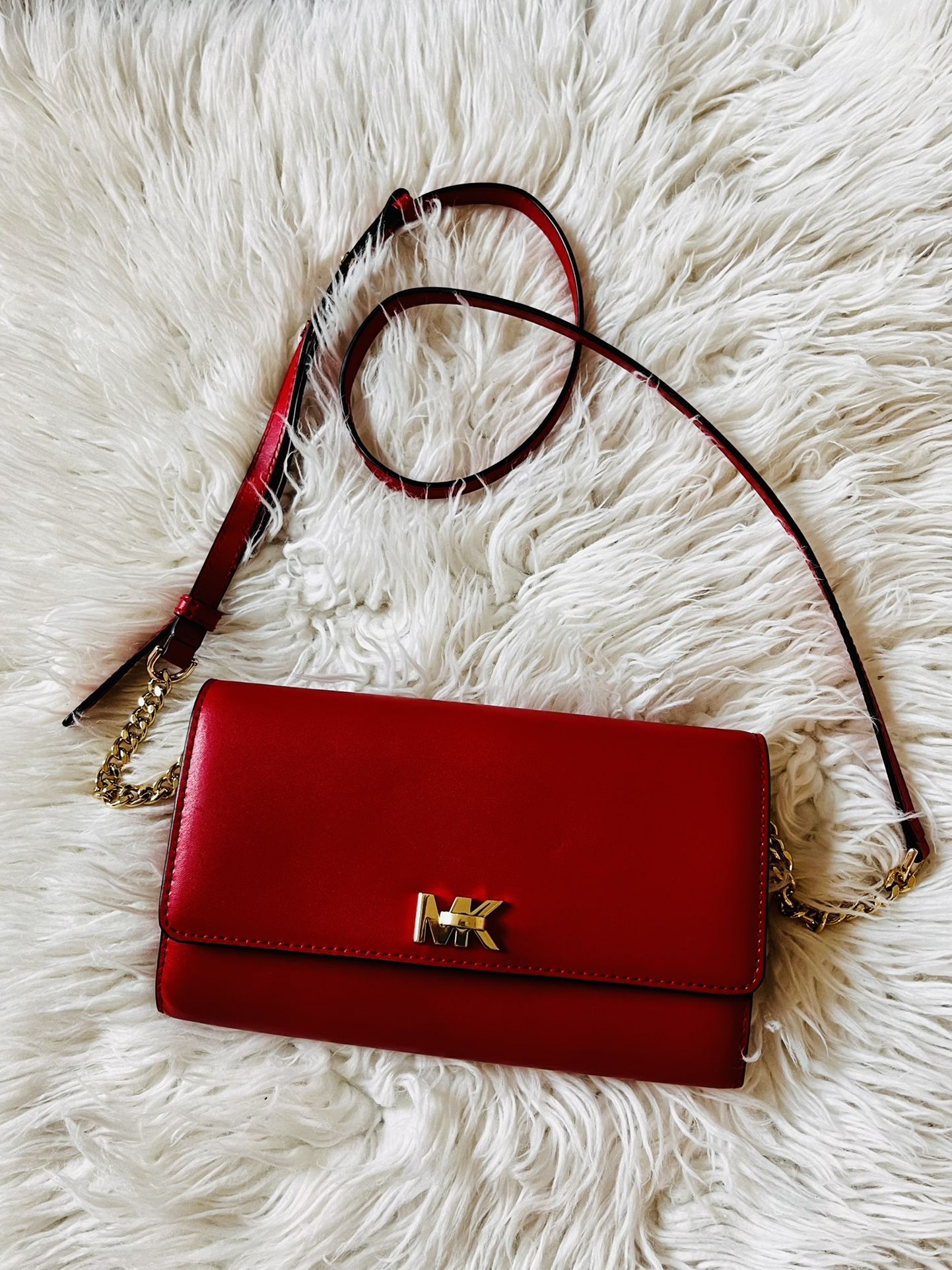 Michael Kors Leather Clutch