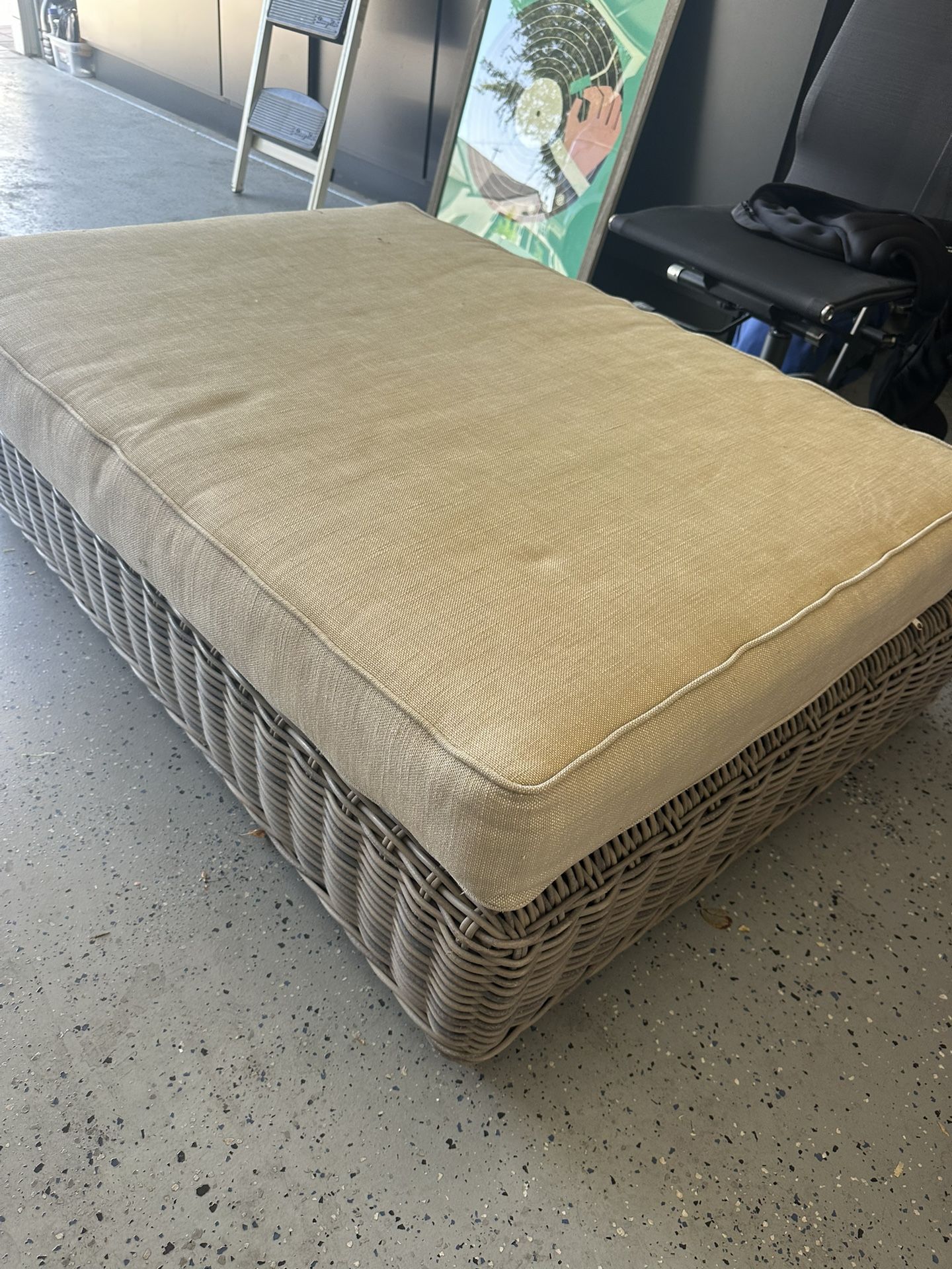 Restoration Outdoor Ottoman