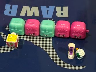 Shopkins Mini Figures Lot of 8