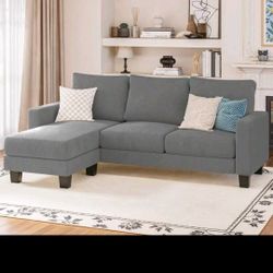 L-Shaped Sectional Sofa, Multi-Seat 