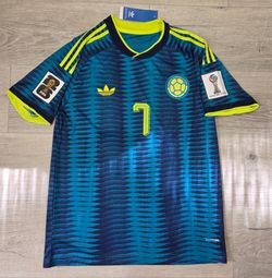 COLOMBIA WORLD CUP SOCCER JERSEY