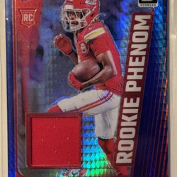 2024 Donruss Optic Rookie Phenom Patch Xavier Worthy