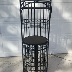 Iron Wine Rack