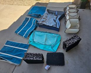 Set Of 9 Collapsible Storage Items