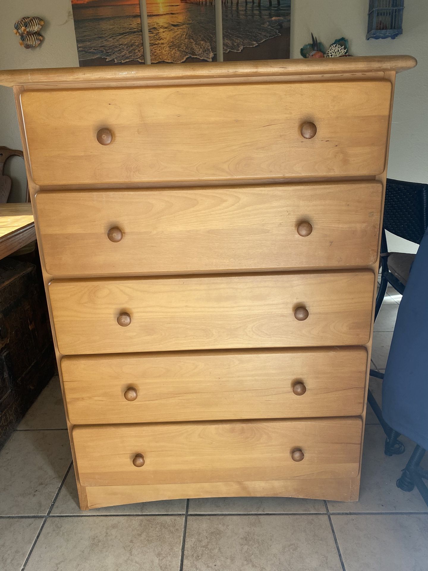 Solid Wood Dresser