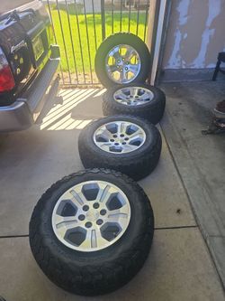Chevy silverado z71 wheels and tires