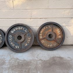 35lb Cap Weight Plates