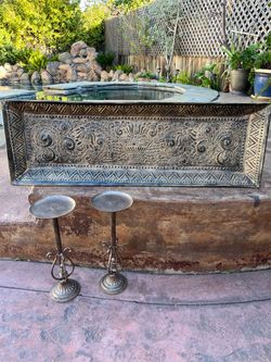 Galvanized Metal wall Decor