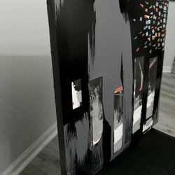 Hand-Crafted Original Abstract Collage