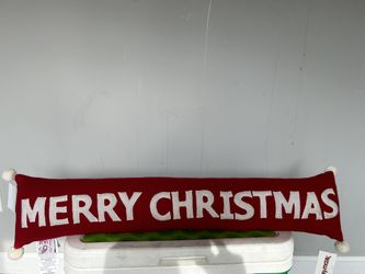 Merry Christmas Pillow 