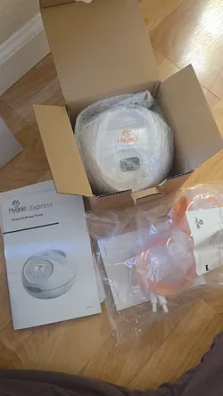 HYGENIA Express powered breast pump.
