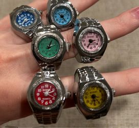Finger Ring Mini Watch