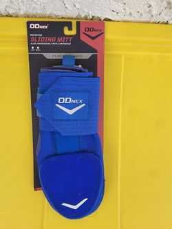 NEW ODNEX Baseball Blue Sliding Mitt Glove Hand Protector