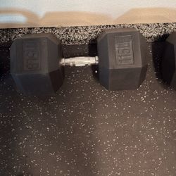 Paid Of 115lbs dumbbells 