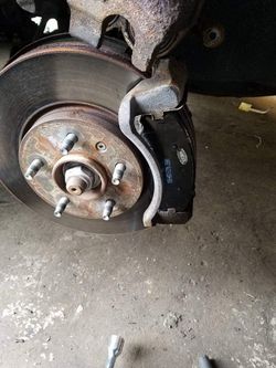 brakes and rotors replace-ments etc