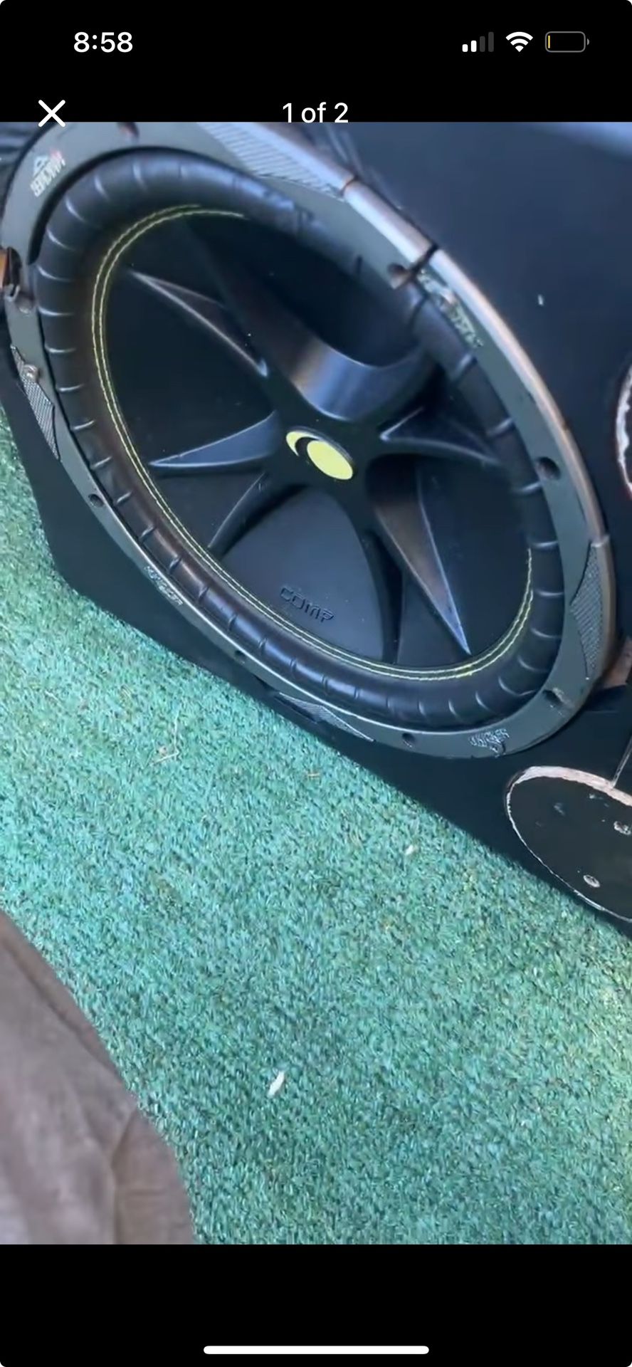 50$ 10” Kicker And Amp