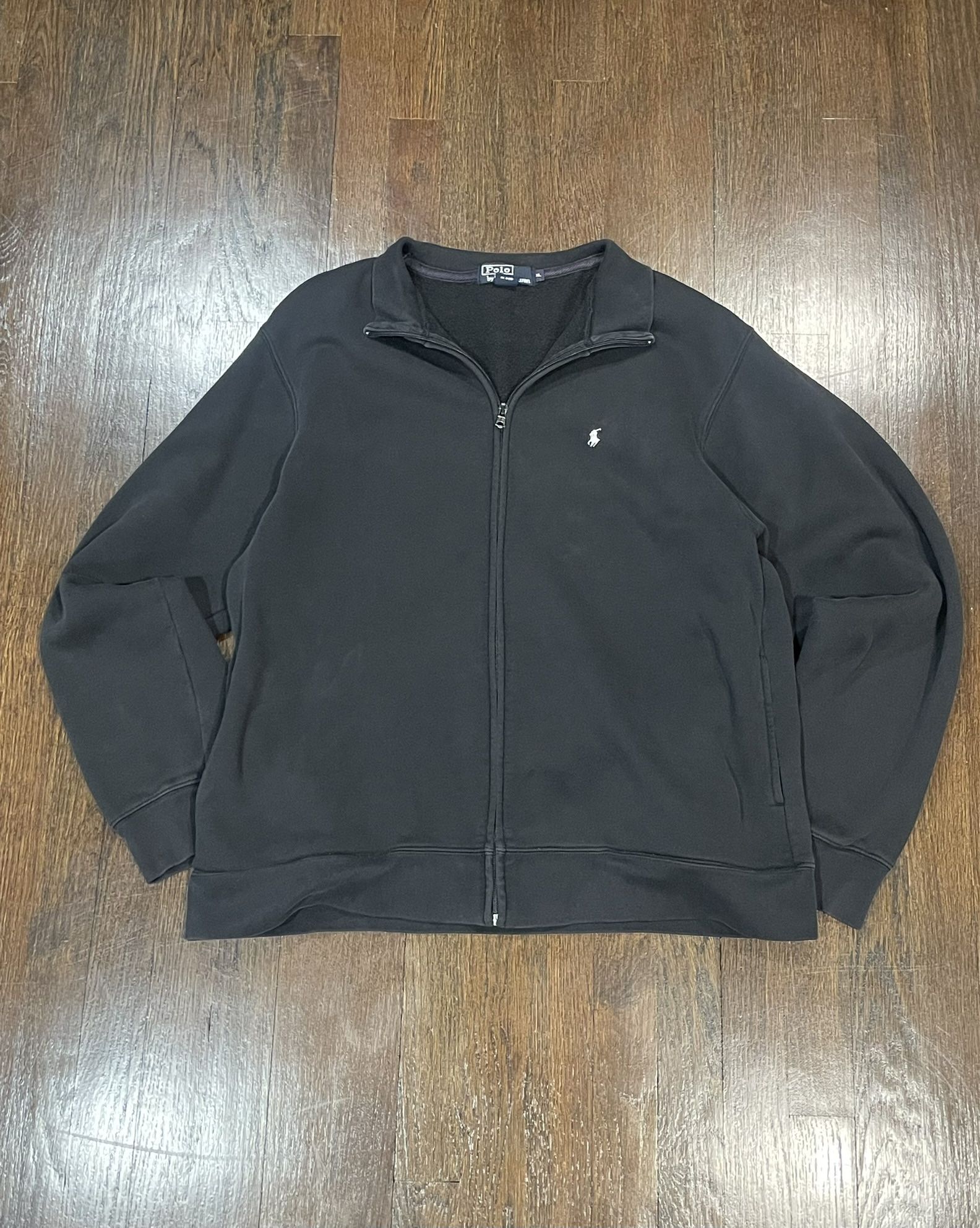 Black Polo Ralph Lauren zip up sweatshirt