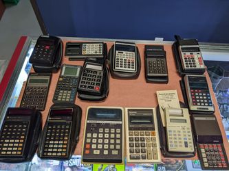 Vintage Calculators Bowmar, CASIO, Texas Instrument, Panasonic Etc. $1