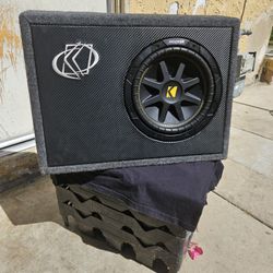 1 10" KICKER TC104 SINGLE 4-OHMS 